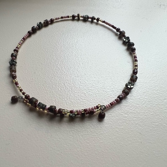 Vintage 90/00’s Floral Beaded Choker - Picture 2 of 4